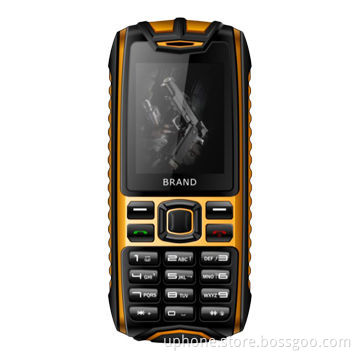 Manufacturer Cheapest GSM Mobile Phone with 2-inch LCD, Dual-SIM Cards, Shock-proof, Dust-proof